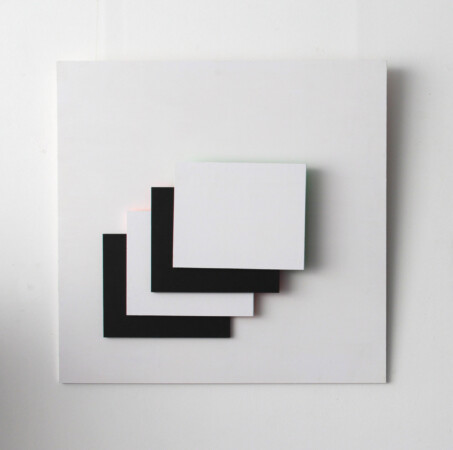 DESCUBRIR Acrílico s/tablas 77x79cm. 2019