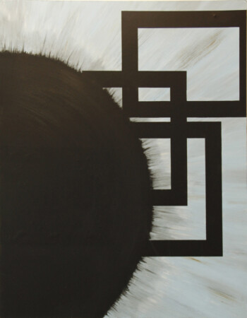 PERCEPCIÓN nºIII. Acrílico s/Tabla. 73x92cm.2019