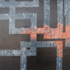 DESTINO II. Políptico nºIII. Técnica mixta s/Tabla. 60x60cm. 2017