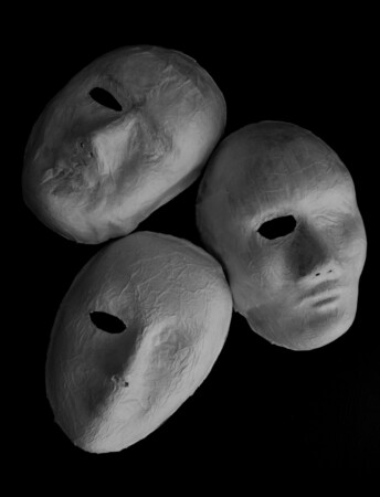 VER MIRAR OBSERVAR nºI Fotografía B/N s/Cartón pluma 29x42cm. 2019 Autora:Bel Folgado